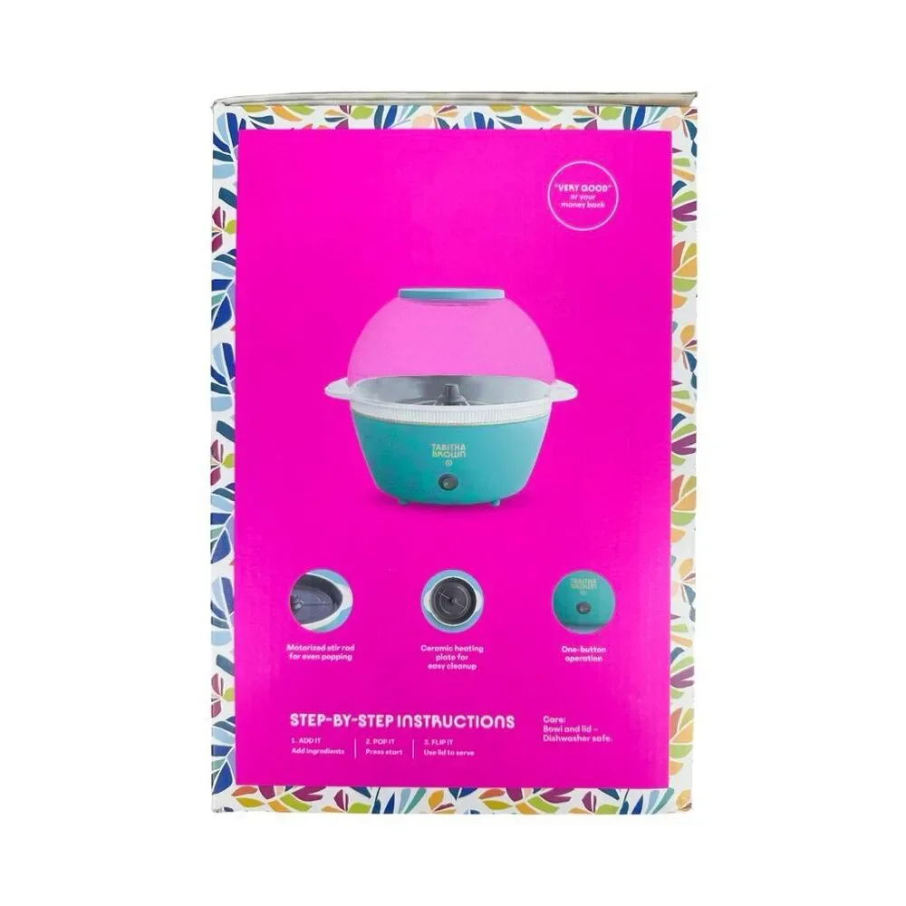 Tabitha Brown x Target Non-Stick Metal Popcorn Maker - 16 oz - Green